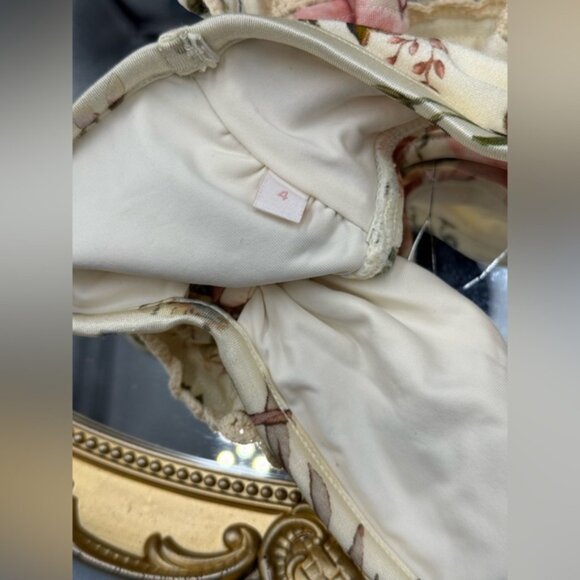 🆕 ZIMMERMANN KIDS 🧿 NWT Waverly Trim Frill Bikini Set, Cream Floral - Sz 4Y - Picture 6 of 10